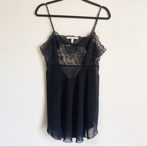 ❤️Victoria Secret Black Lingerie Slip Size L